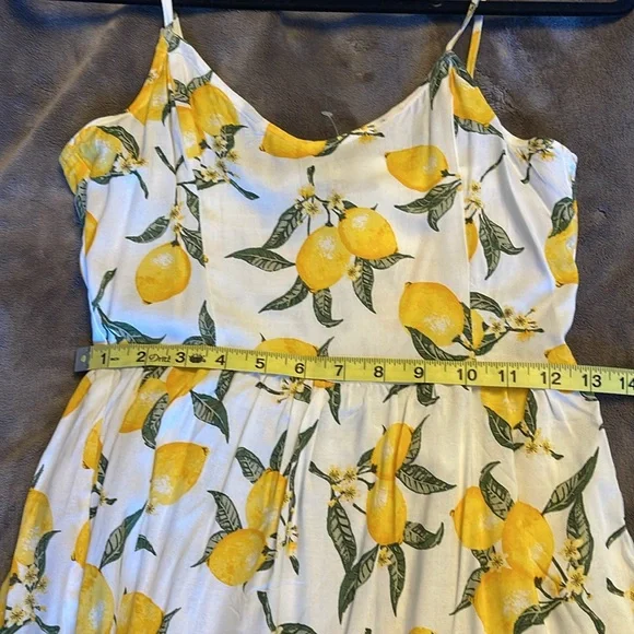 🌻H&M | Lemon Drop Sun Dress - sz 2 - Picture 7 of 12